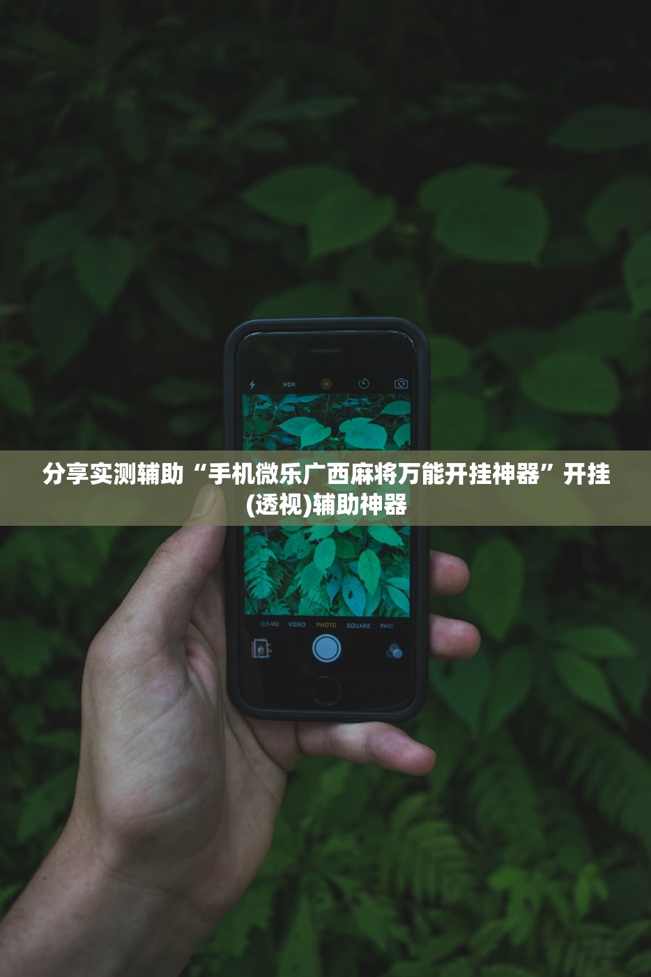 分享实测辅助“手机微乐广西麻将万能开挂神器	”开挂(透视)辅助神器