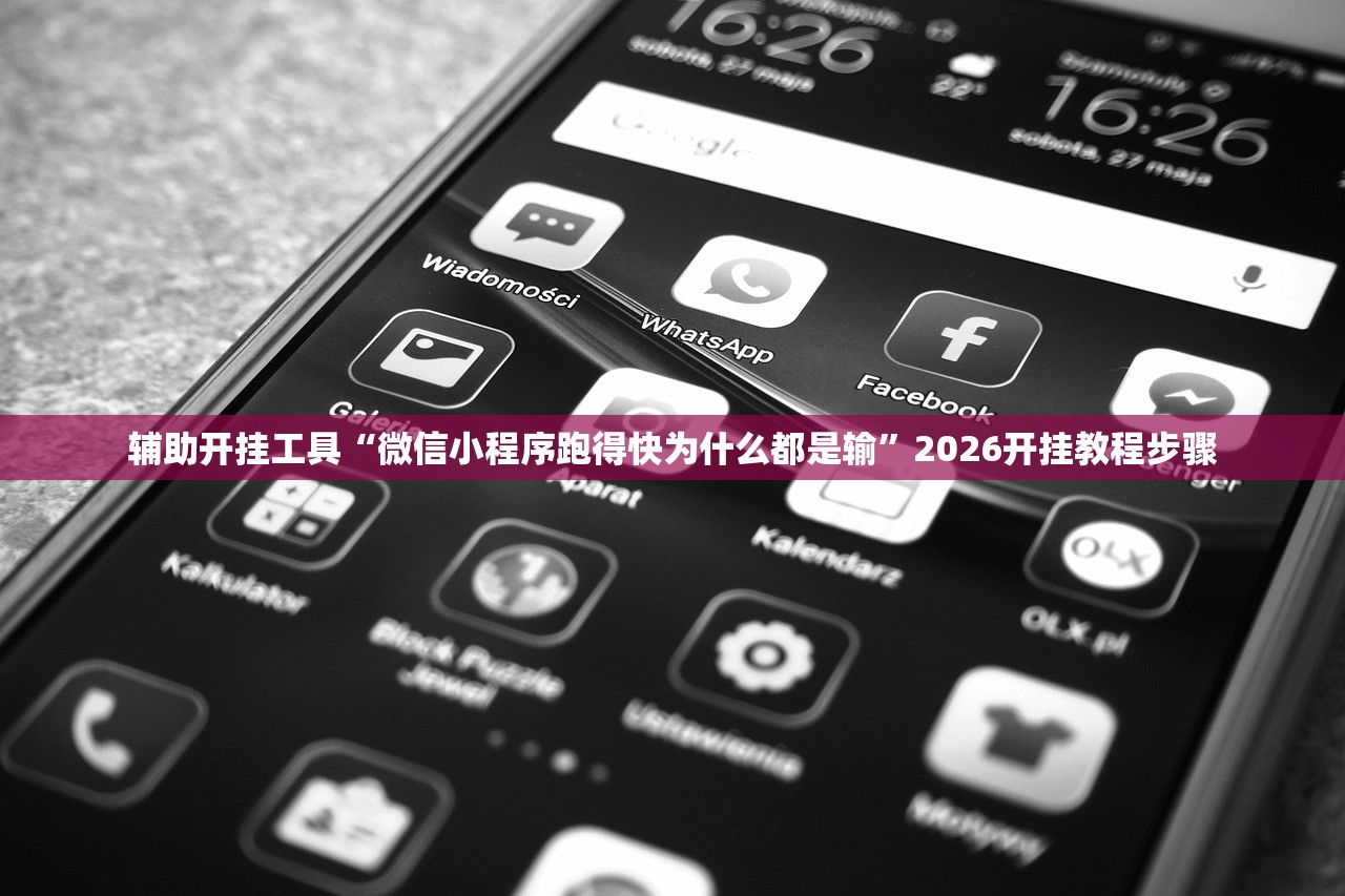 辅助开挂工具“微信小程序跑得快为什么都是输	”2026开挂教程步骤