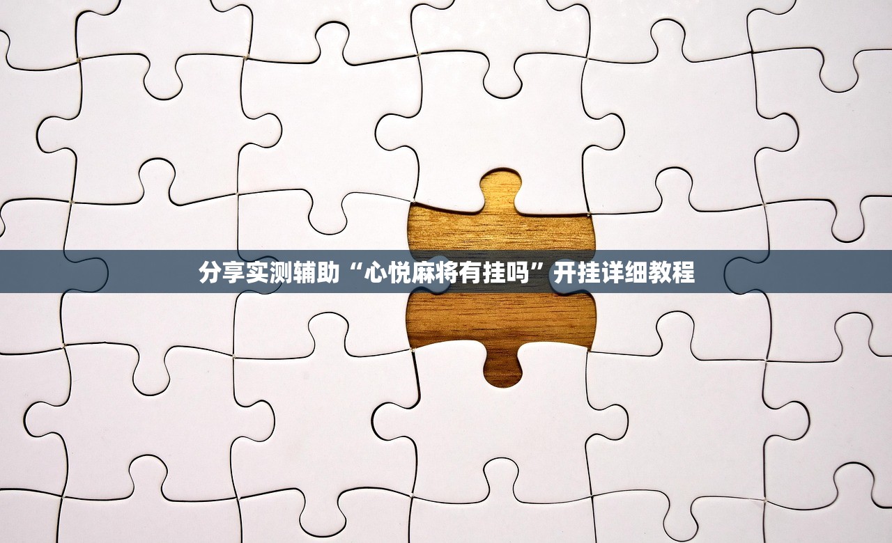 分享实测辅助“心悦麻将有挂吗”开挂详细教程
