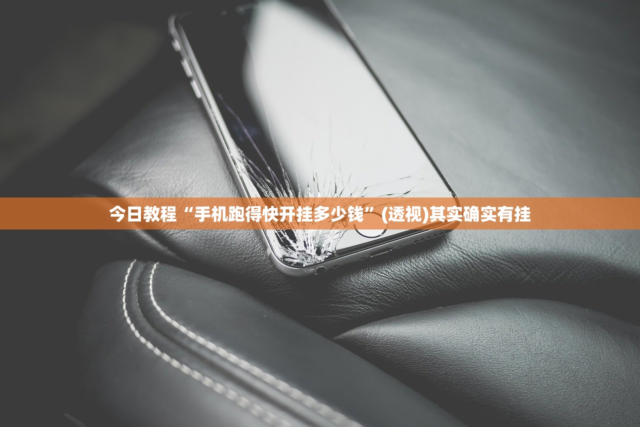 今日教程“手机跑得快开挂多少钱”(透视)其实确实有挂