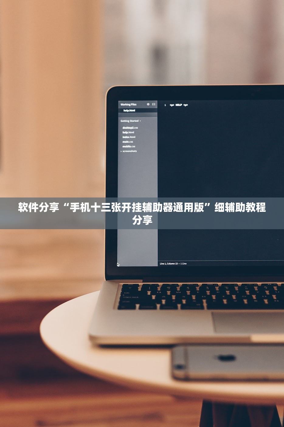 软件分享“手机十三张开挂辅助器通用版	”细辅助教程分享