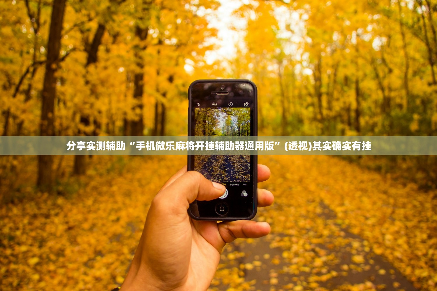 分享实测辅助“手机微乐麻将开挂辅助器通用版”(透视)其实确实有挂