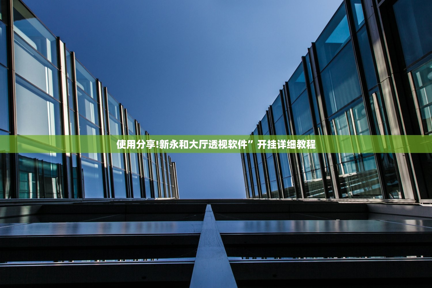 使用分享!新永和大厅透视软件”开挂详细教程